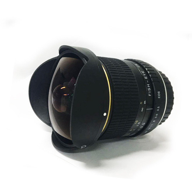 8-mm-Fisheye-Spiegelreflexkameraobjektiv